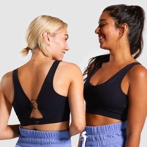 Gymshark x Whitney Simmons V1 Sports Bra in Black